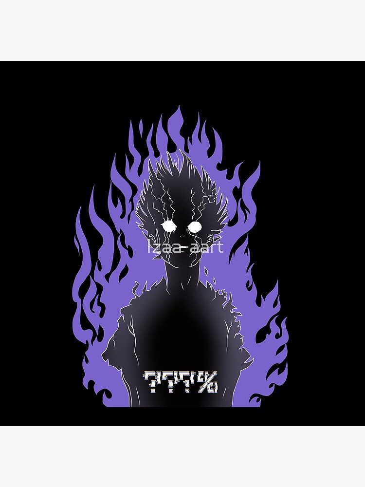 Scribble Mob Psycho 100 Vintage Throw Pillow - Image 2
