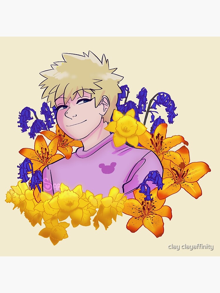 Mob Psycho 100 Teruki Flowers Tapestry - Image 2