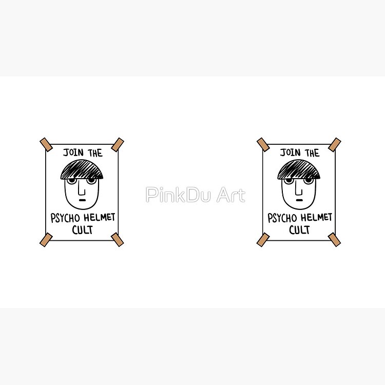 Mob Psycho 100 Helmet Cult Sticker Mug - Image 3