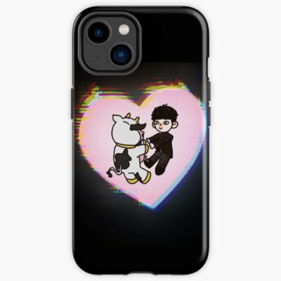 Mob Psycho With A Cow Iphone Case
