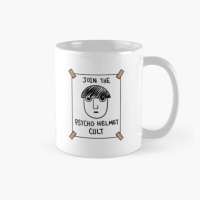 Mob Psycho 100 Helmet Cult Sticker Mug