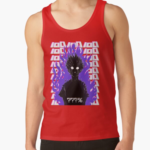 Mob Psycho 100 Doodle Power Tank Top - Image 4