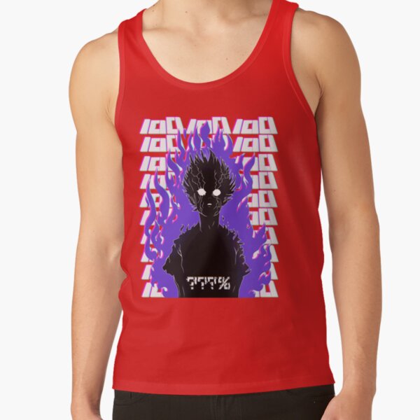 Mob Psycho 100 Classic Design Tank Top - Image 4