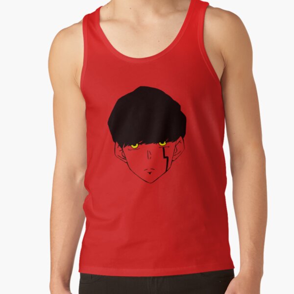 Mob Psycho 100 Minimalist Art Tank Top - Image 4