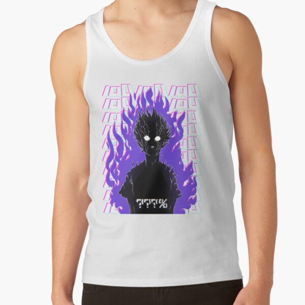 Mob Psycho 100 Doodle Power Tank Top - Image 2