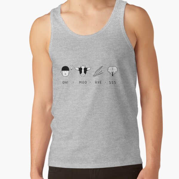 Mob Psycho 100 Chibi Classic Design Tank Top - Image 3