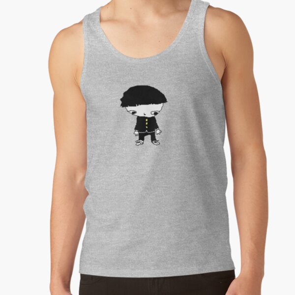 New Design Mob Psycho 100 Shigeo Kageyama Tank Top - Image 3