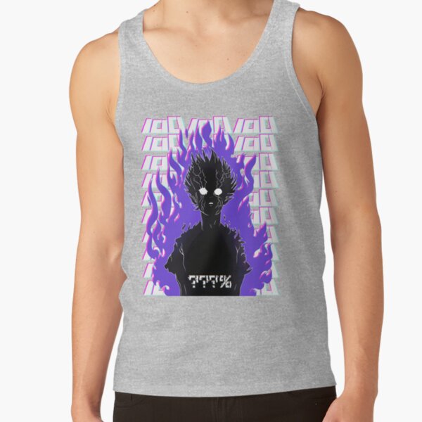 Mob Psycho 100 Doodle Power Tank Top - Image 3