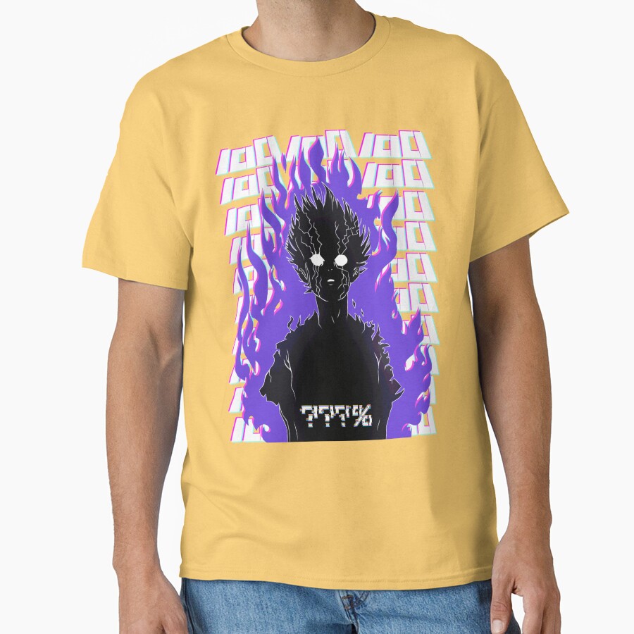 Mob Psycho 100 Classic Design T-shirt - Image 6