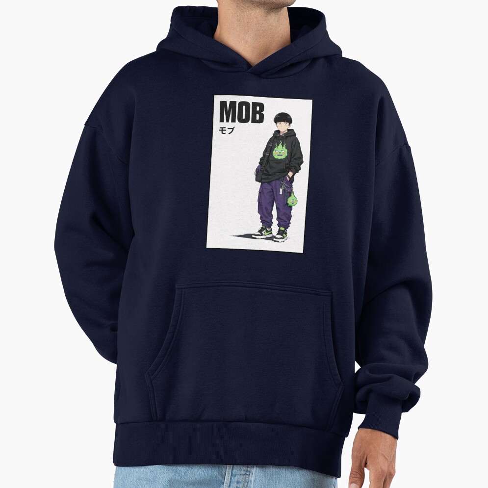 Mob Psycho 100 Characters Shigeo Kageyama Hoodie - Image 5