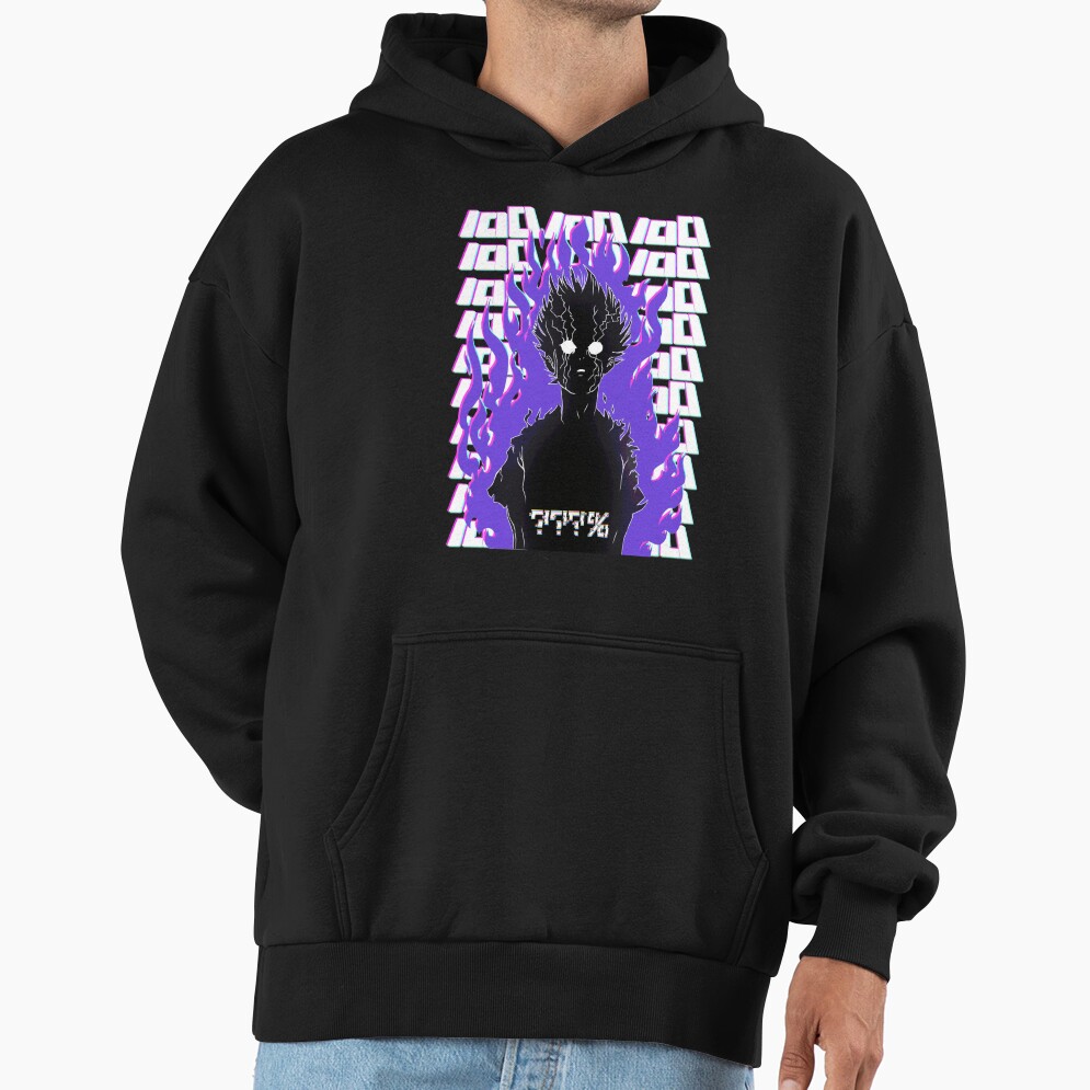 Mob Psycho 100 Doodle Power Hoodie