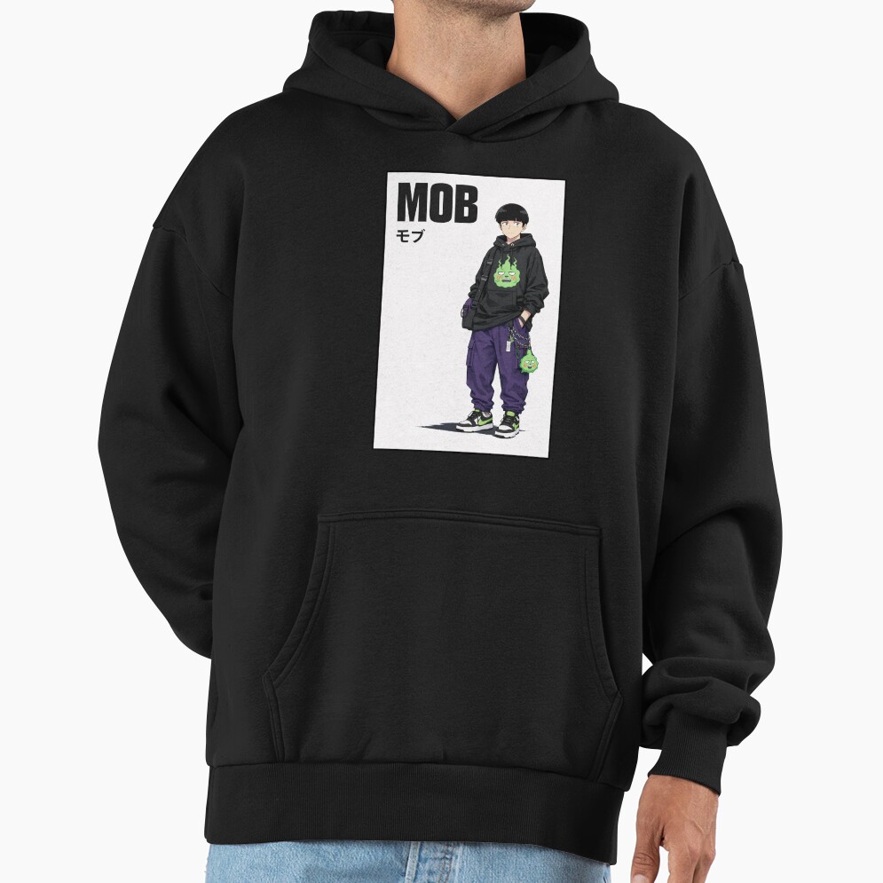 Mob Psycho 100 Characters Shigeo Kageyama Hoodie - Image 2