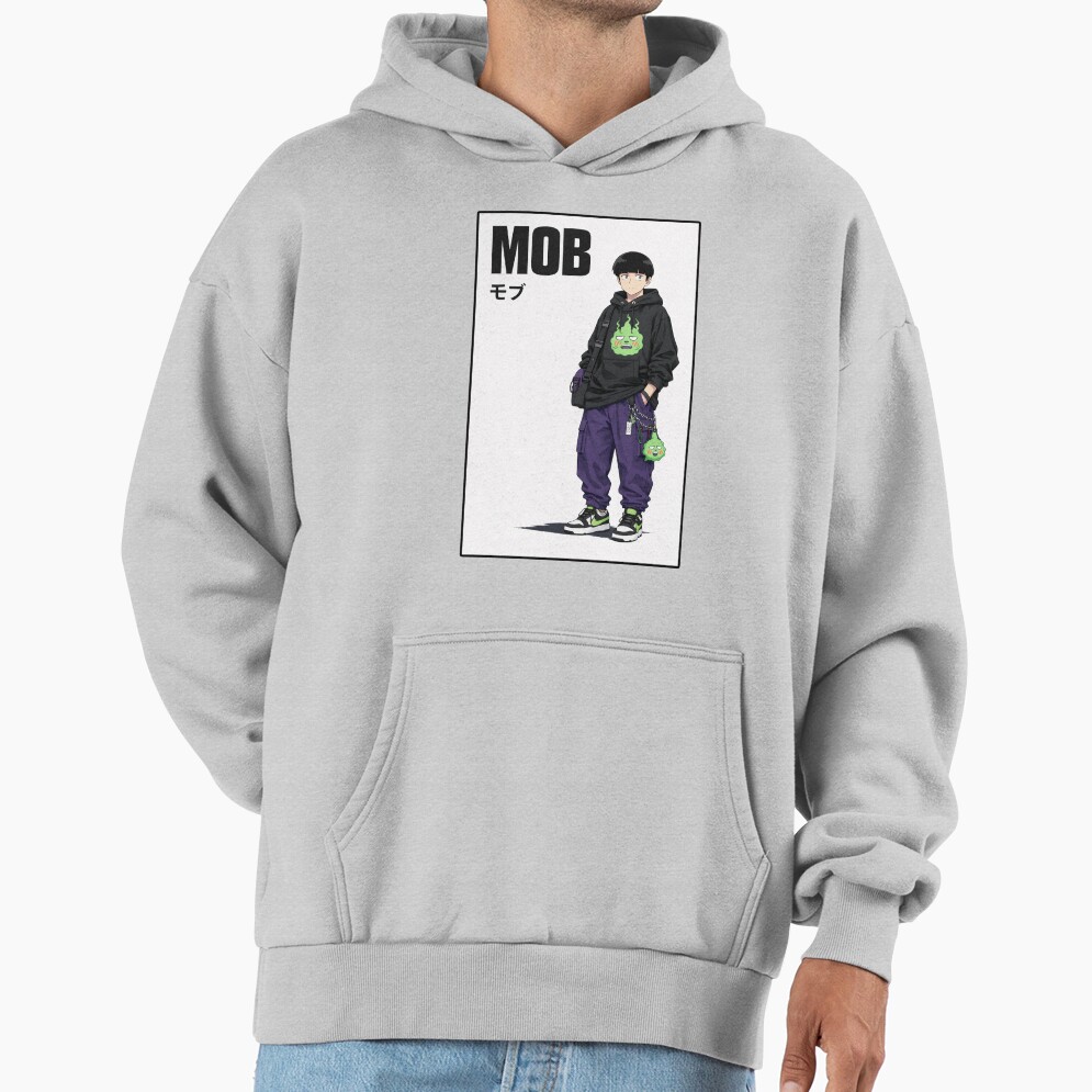 Mob Psycho 100 Characters Shigeo Kageyama Hoodie - Image 4