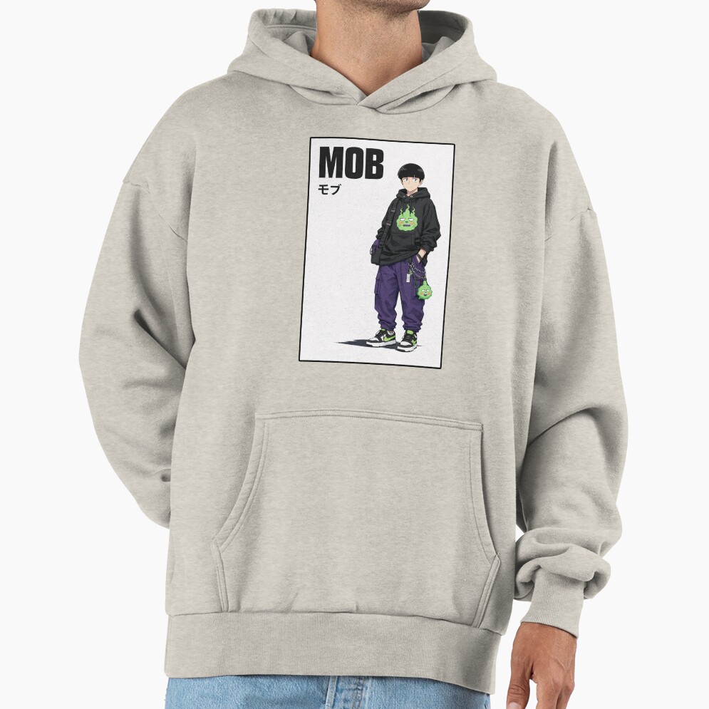 Mob Psycho 100 Characters Shigeo Kageyama Hoodie - Image 3