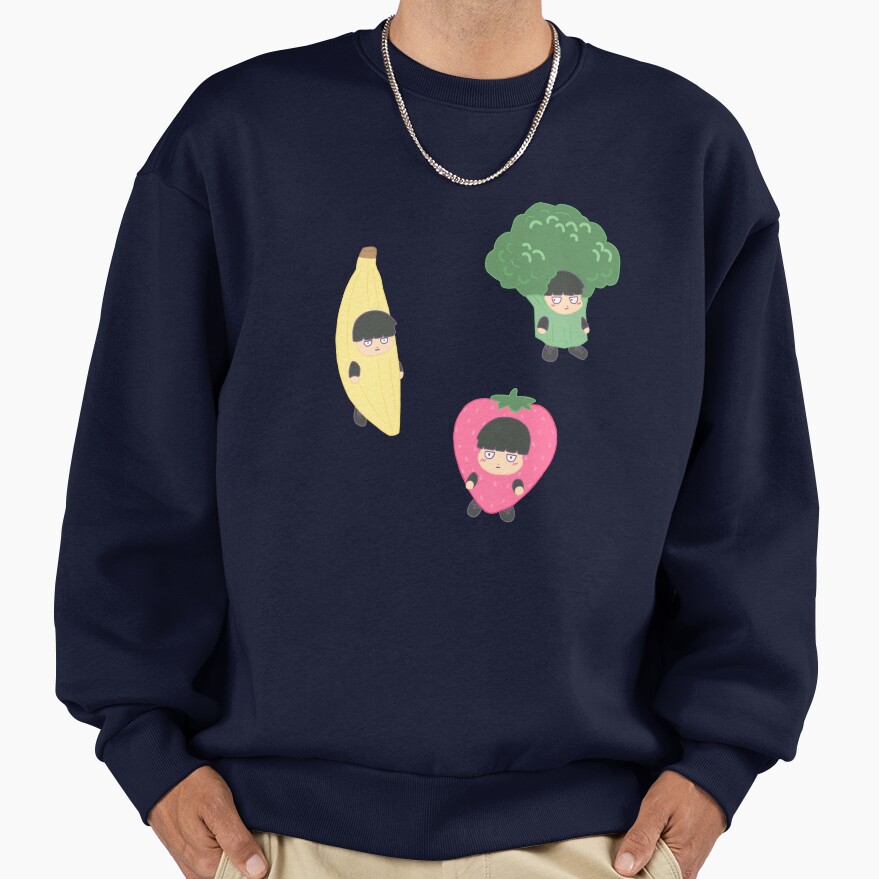 Mob Psycho 100 Fruit Son So Cute Sweatshirt - Image 5