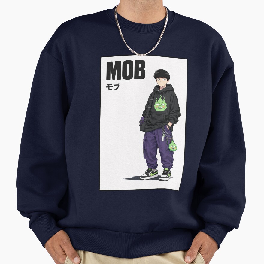 Mob Psycho 100 Characters Shigeo Kageyama Sweatshirt