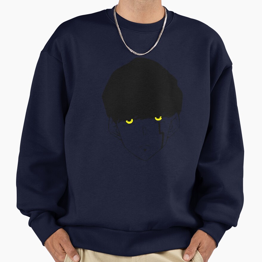 Mob Psycho 100 Minimalist Art Sweatshirt - Image 5