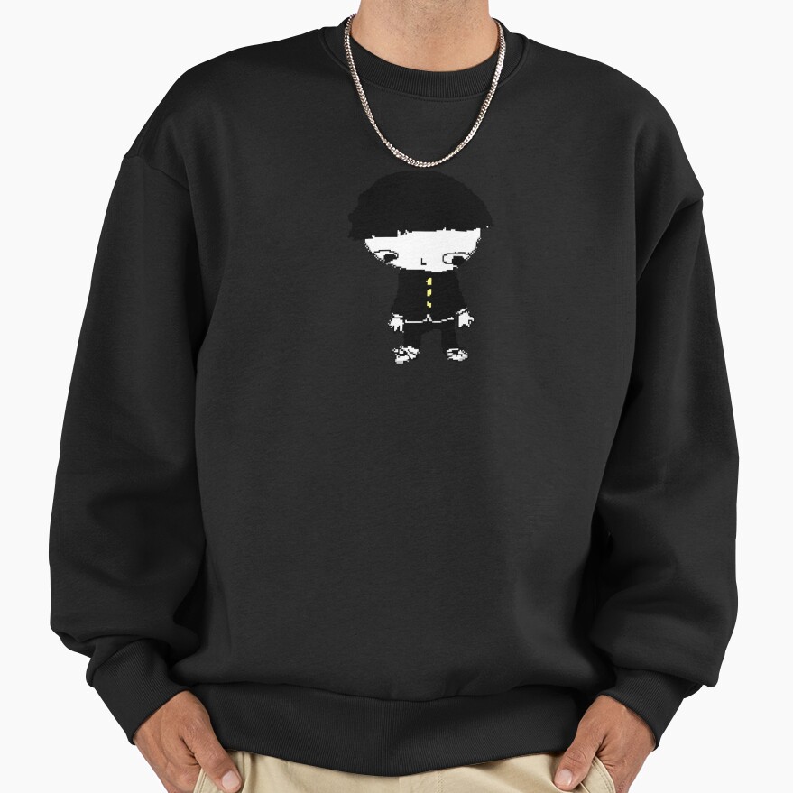 New Design Mob Psycho 100 Shigeo Kageyama Sweatshirt - Image 2