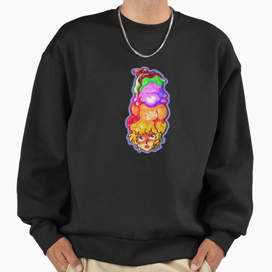 Mob Psycho 100 Teruki Hanazawa Icecream Sweatshirt - Image 2