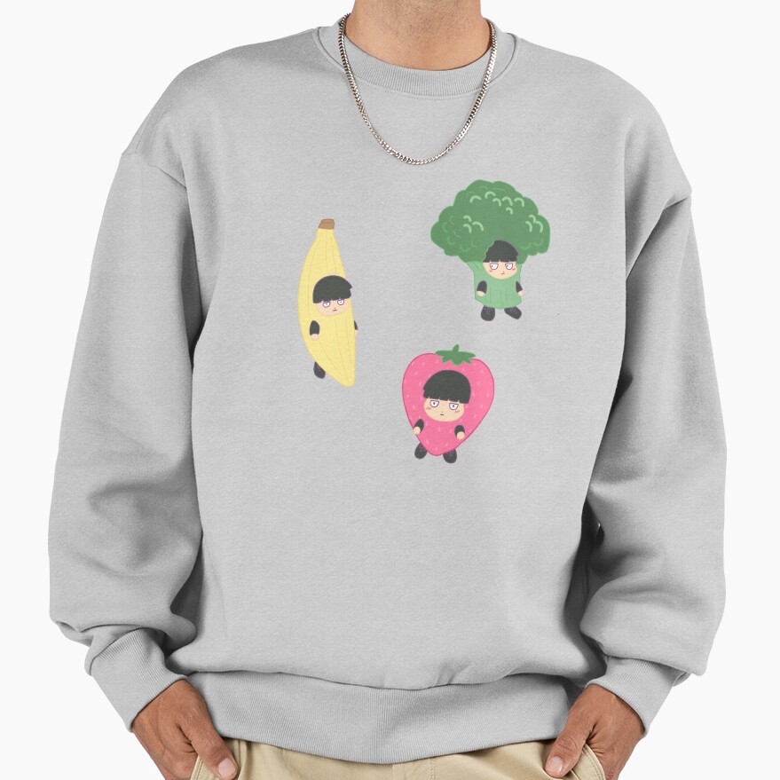 Mob Psycho 100 Fruit Son So Cute Sweatshirt - Image 4