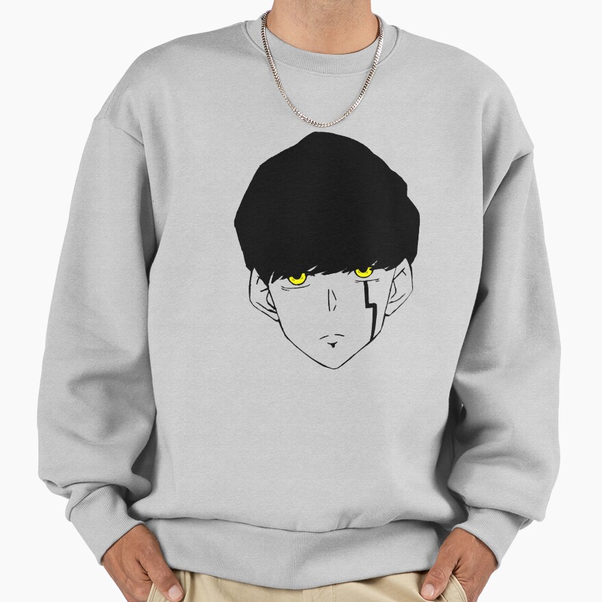 Mob Psycho 100 Minimalist Art Sweatshirt - Image 4