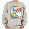 ssrcooversized sweatshirtmens 01oatmeal heatherfrontsquare productx1000 10 - Mob Psycho 100 Merchandise