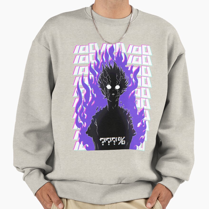 Mob Psycho 100 Classic Design Sweatshirt - Image 4