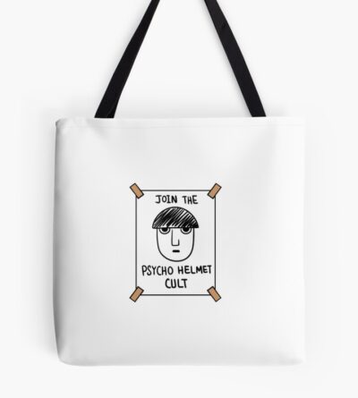 Mob Psycho 100 Helmet Cult Sticker Tote Bag
