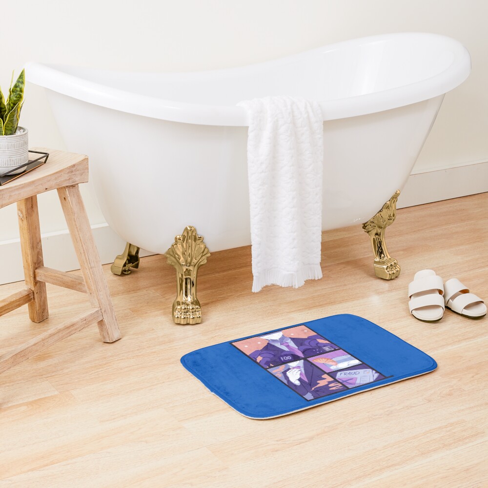 Mob Psycho 100 Separation Arc Bath Mat - Image 2