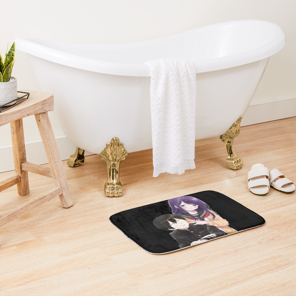 Kubo San Wa Mob Wo Yurusanai Stickers Bath Mat - Image 2