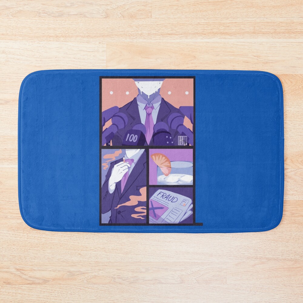 Mob Psycho 100 Separation Arc Bath Mat