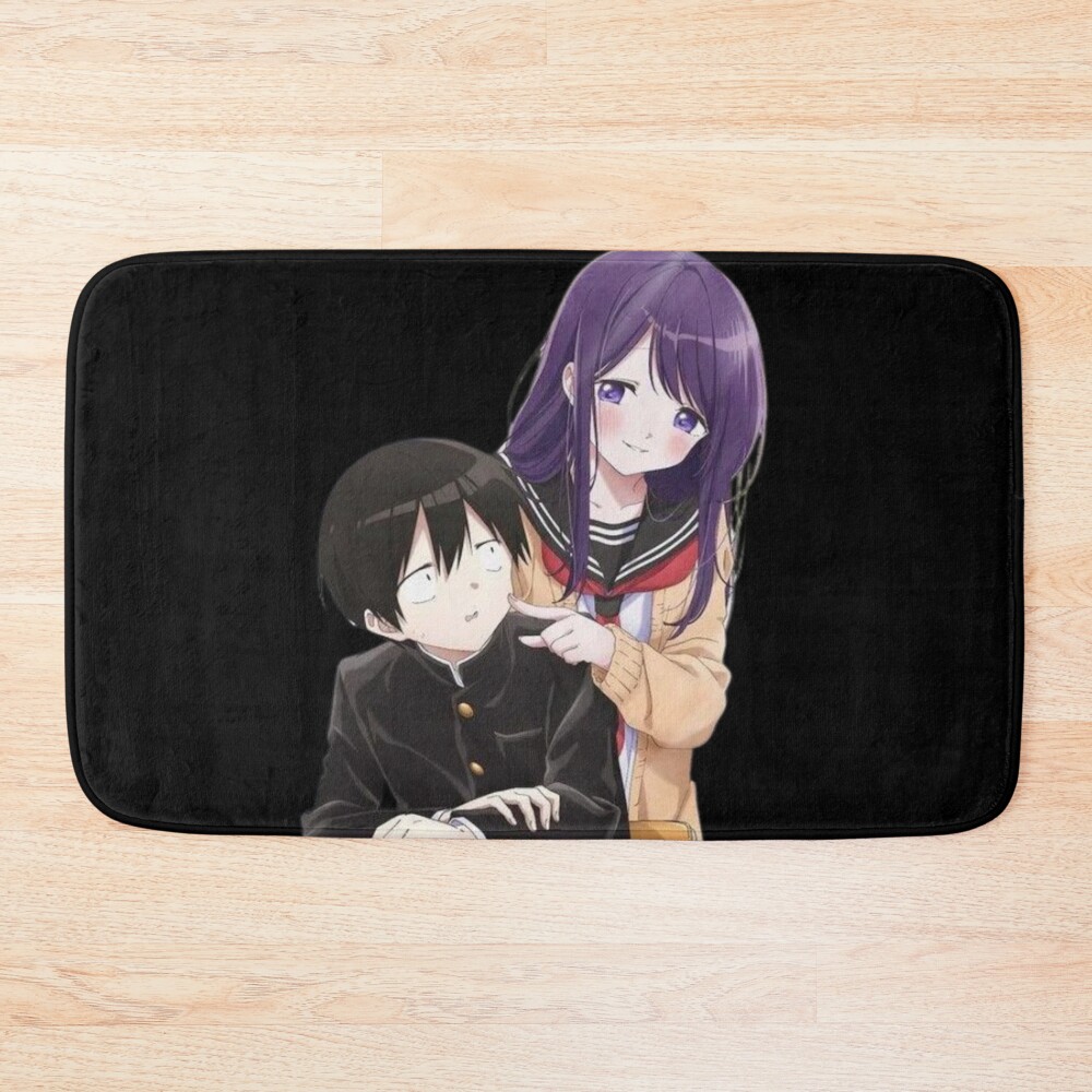 Kubo San Wa Mob Wo Yurusanai Stickers Bath Mat