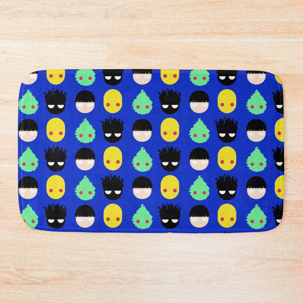 Hot Design Mob Psycho 100 Colorfull Bath Mat