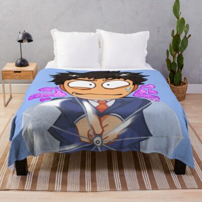 Mob Psycho 100 Serizawa Katsuya Throw Blanket