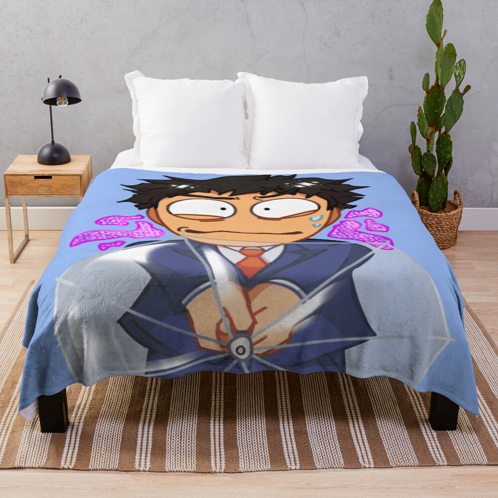 Mob Psycho 100 Serizawa Katsuya Throw Blanket