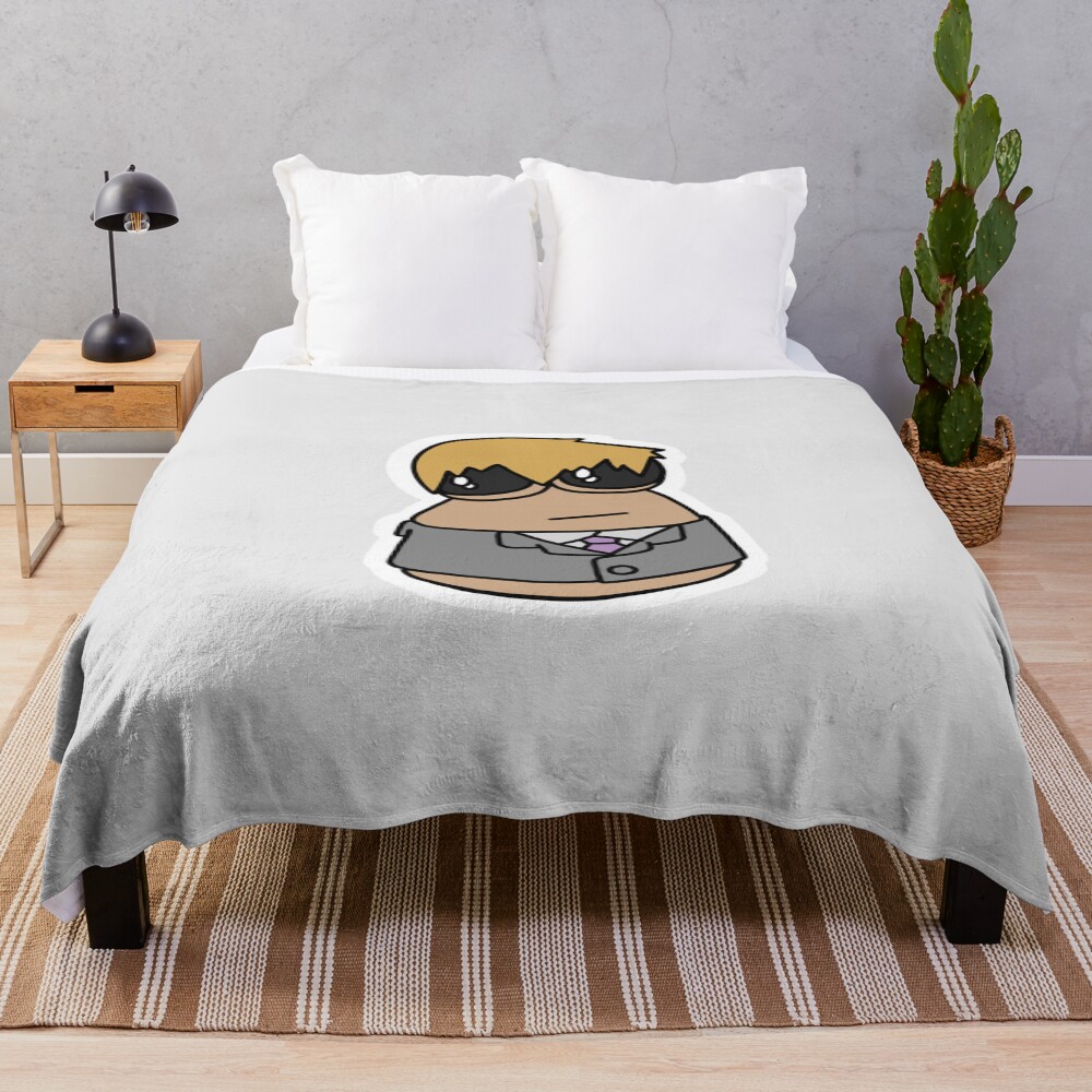 New Design Mob Psycho 100 Reigen Louse Throw Blanket