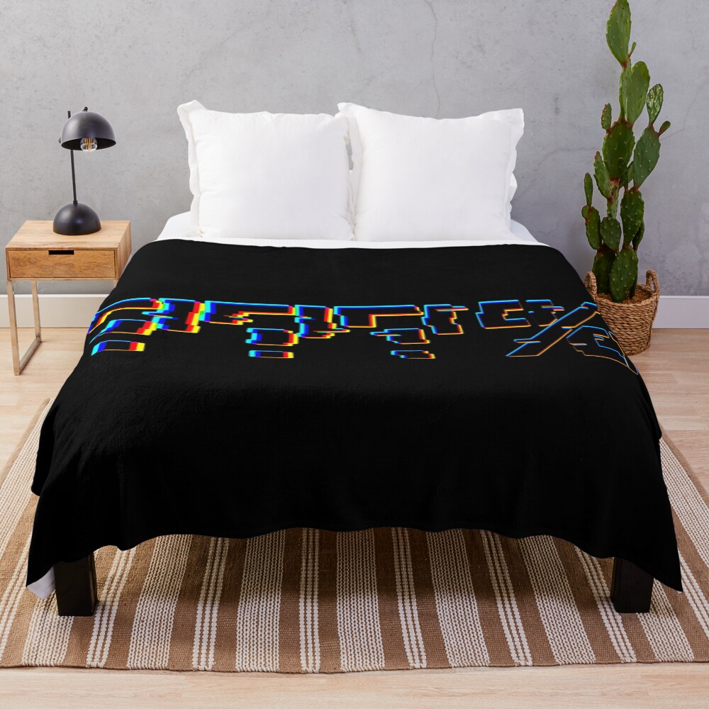 Hot Manga Mob Psycho 100 Doodle Throw Blanket