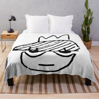Mob Psycho 100 King Of The Autisms Throw Blanket