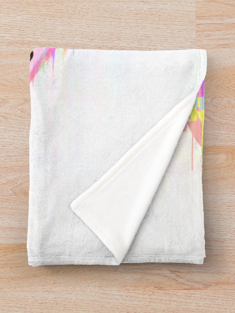 Hot Design Mob Psycho With A Cow Throw Blanket - Image 2