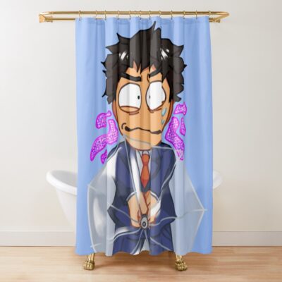 Mob Psycho 100 Serizawa Katsuya Shower Curtain