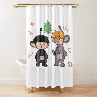 Psychic Boy 100 Television Tubbies Shower Curtain