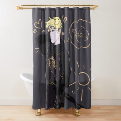 Shigeo Kageyama Roalty Teruki Retro Shower Curtain