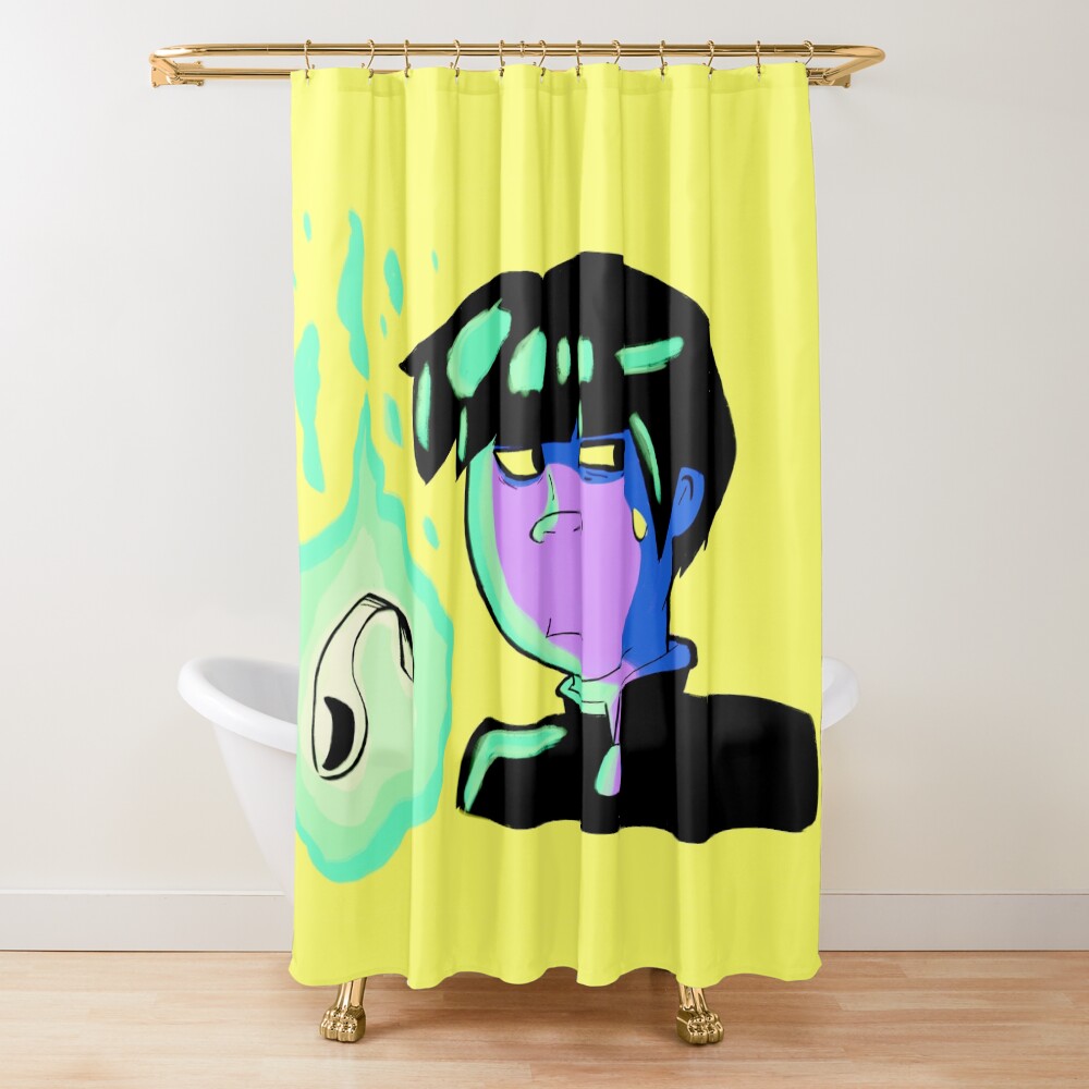 New Collection Mob Colorfull Shower Curtain