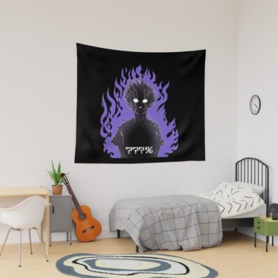 Scribble Mob Psycho 100 Vintage Tapestry