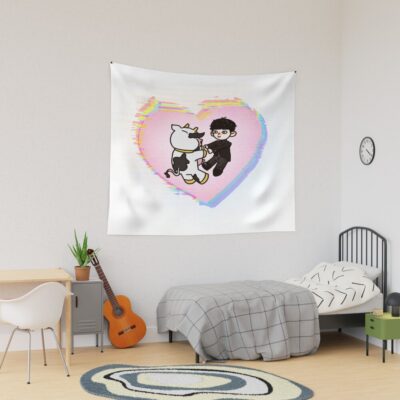 Hot Design Mob Psycho With A Cow Tapestry