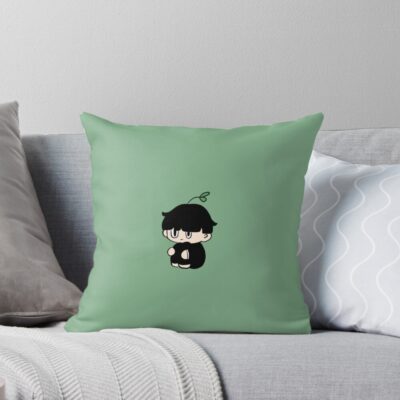 Mob Phycho 100 Plant Mob Throw Pillow