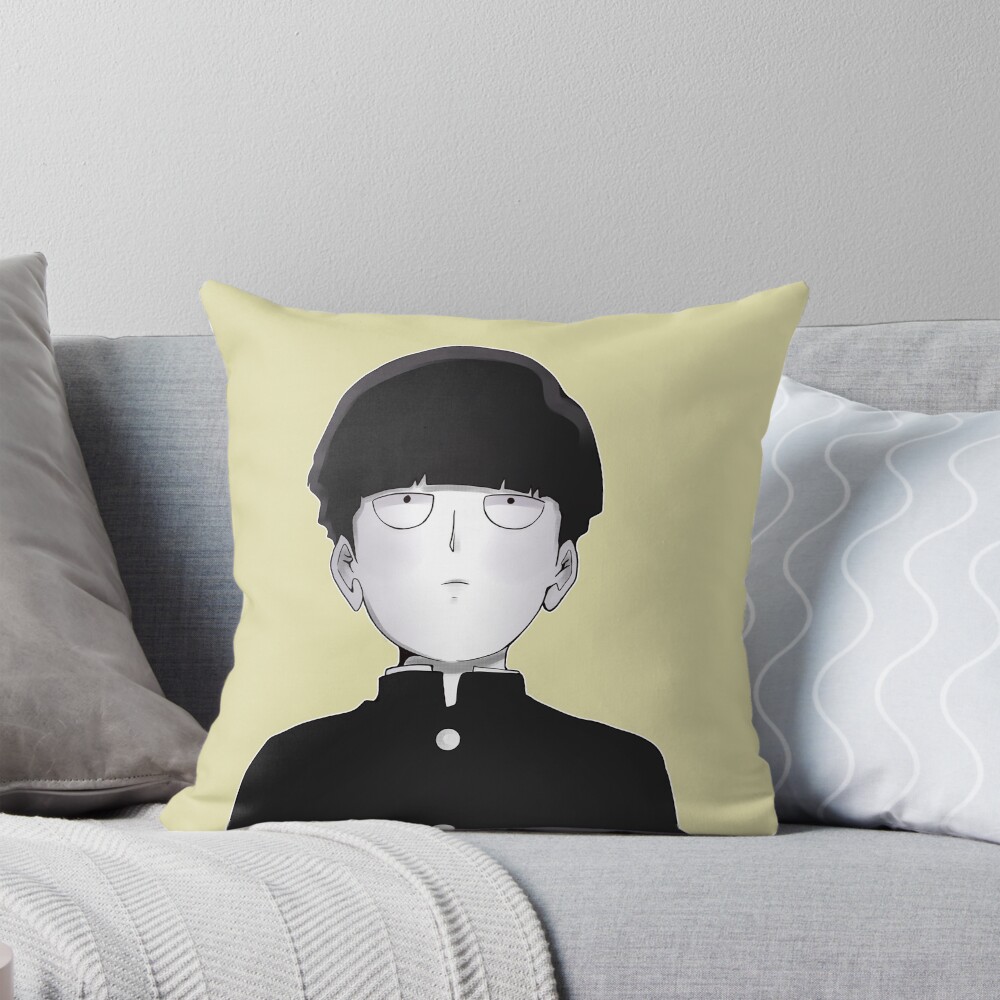 Best Selling Scribble Cute Mob Throw Pillow