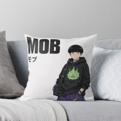 Mob Psycho 100 Shigeo Kageyama Character Throw Pillow