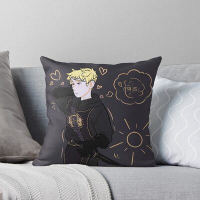 Shigeo Kageyama Roalty Teruki Retro Throw Pillow