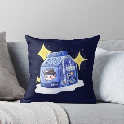Mob Psycho 100 Mobu Milk Throw Pillow